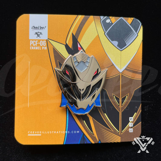 PCF-06 Cosmic Gold Ranger - Collectible Enamel Pin