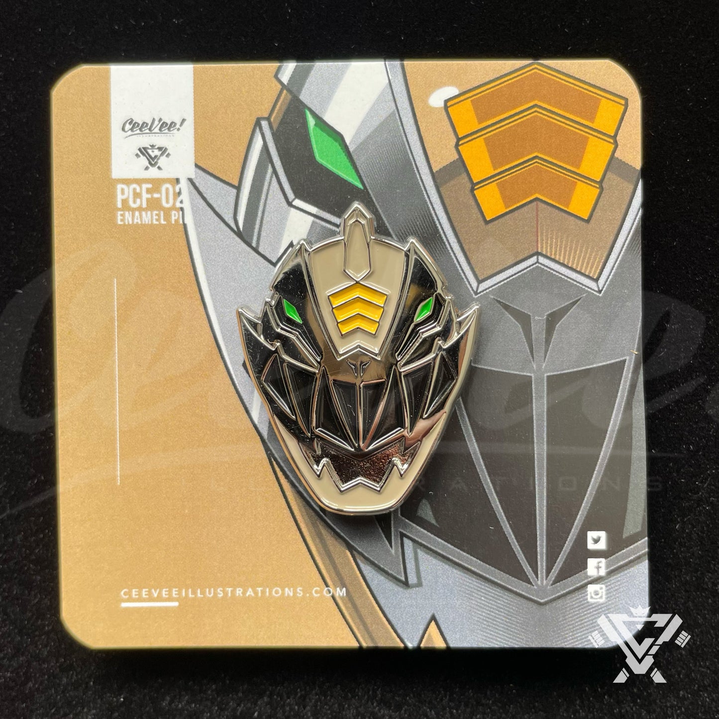 PCF-02 Cosmic Zenith Ranger - Collectible Enamel Pin