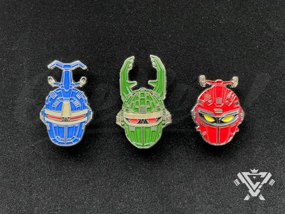 JBF-SET Beetdown Squad - Collectible Enamel Pin Set (3 Pins)