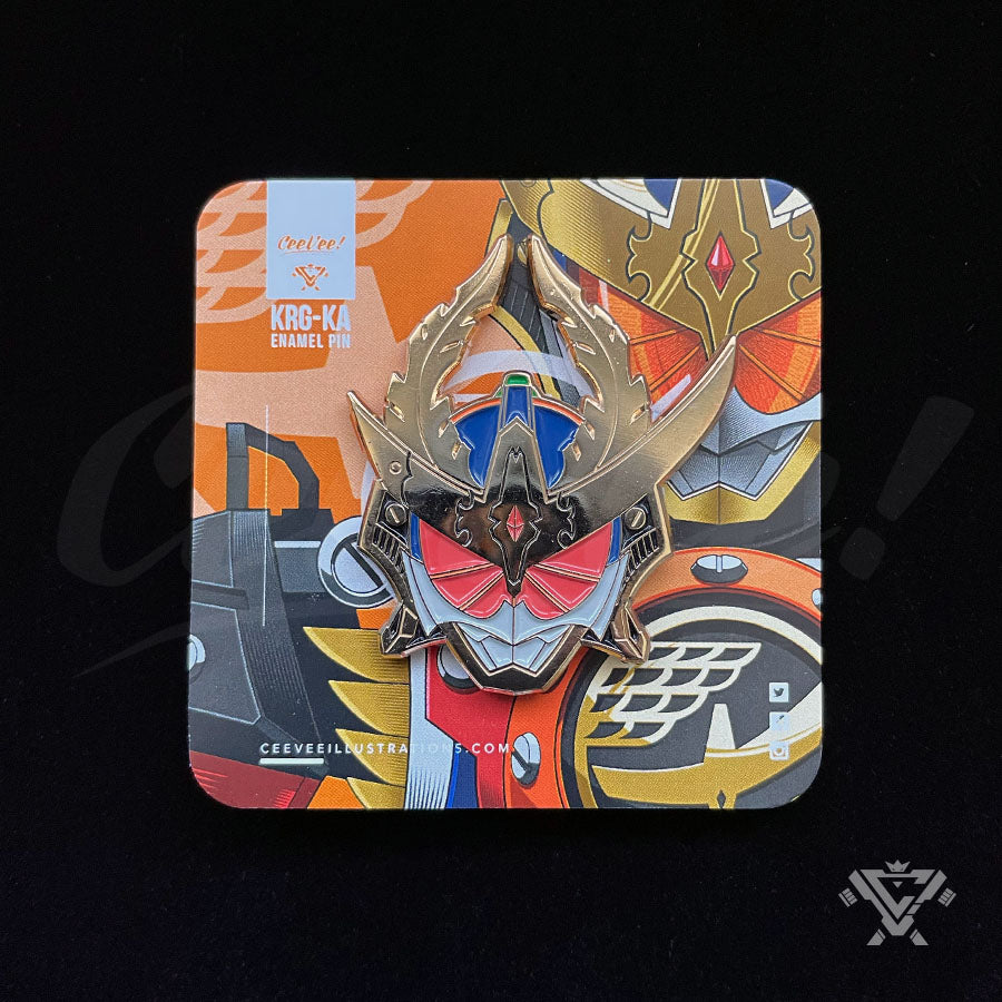 KRG-KA Kamen Rider Gaim Kachidoki Arms Collectible Enamel Pin