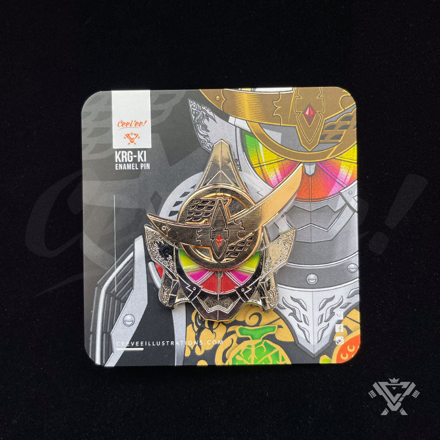 KRG-KI Kamen Rider Gaim Kiwami Arms Premium Collectible Enamel Pin