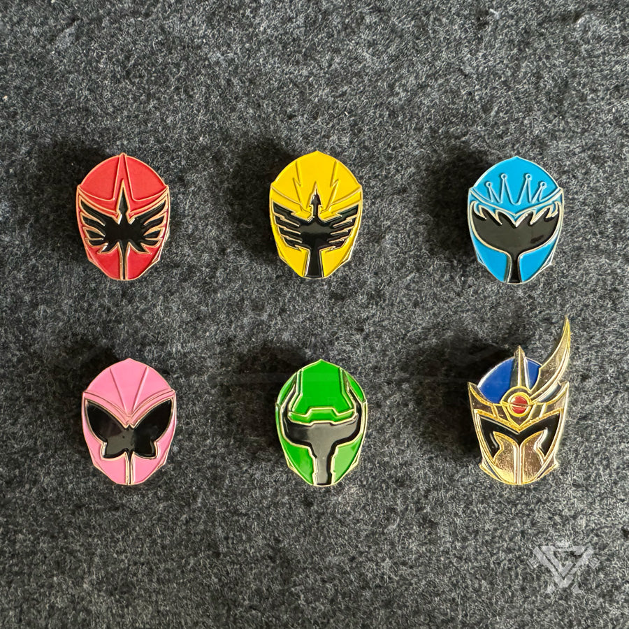 MSM-SET Sorcerer Squad - Collectible Enamel Pin Set (6 pins)