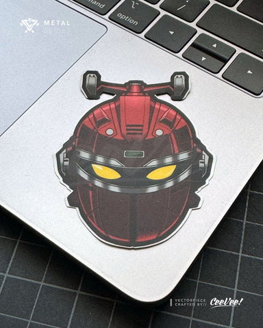 JBF-RD Reddle - Small Vinyl Sticker