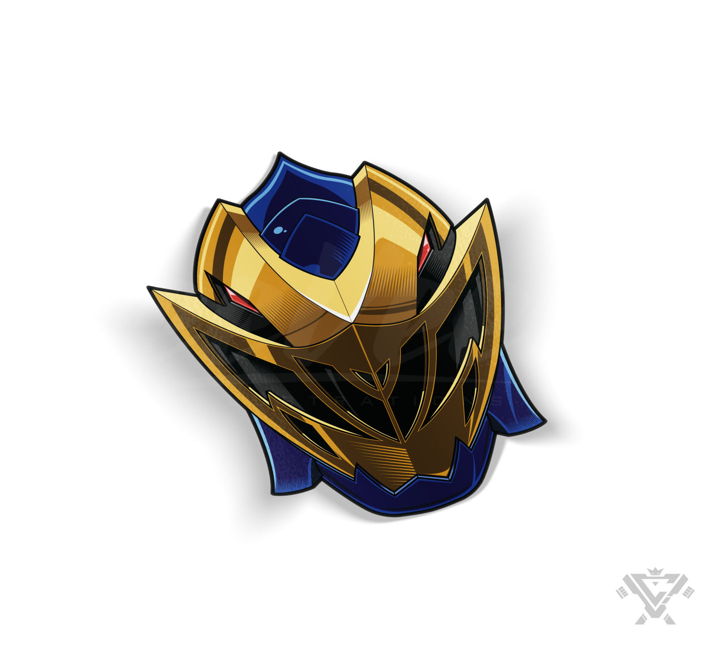 KSR-06 Ryusoul Gold - SM Vinyl Sticker