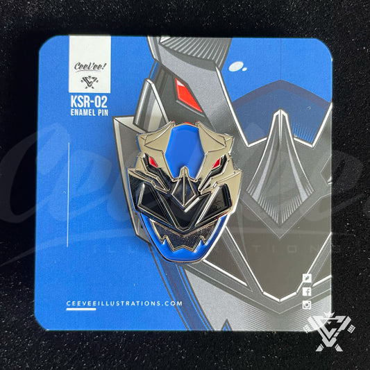 KSR-02 Ryusoul Blue - Collectible Enamel Pin