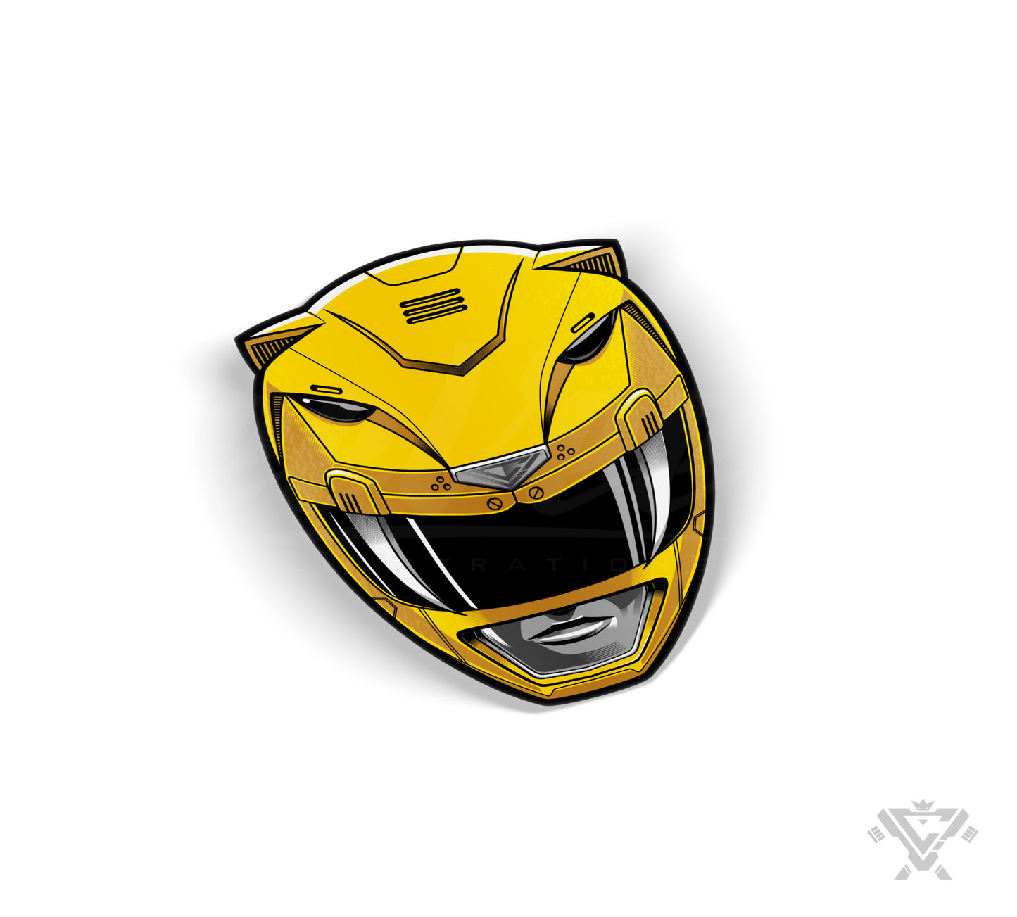 ZYU-04 Tigerranger SM Vinyl Sticker (Updated)