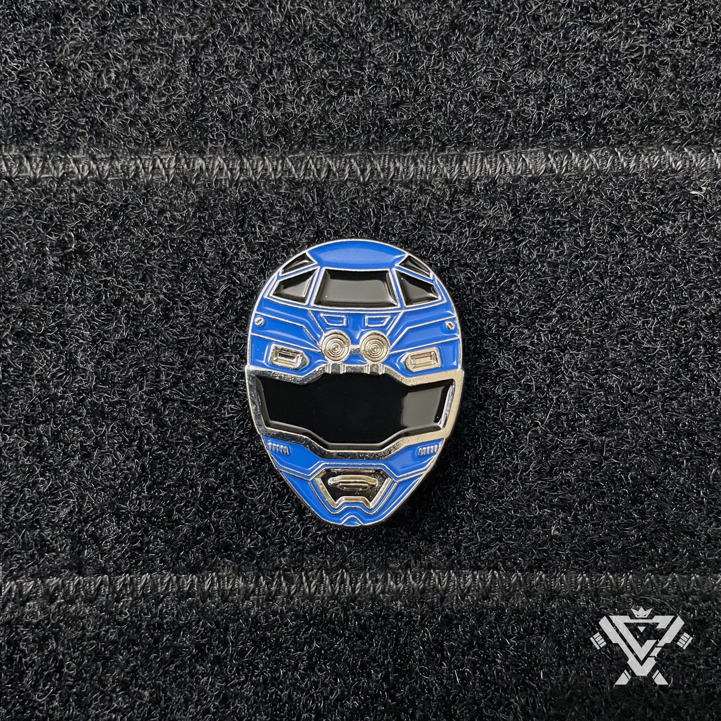 GSC-02 Blue Racer - Soft Enamel Collectible Pin