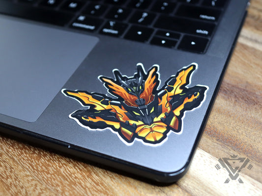 KRB-CM CrossZ Magma - 3"x 3" Vinyl Sticker