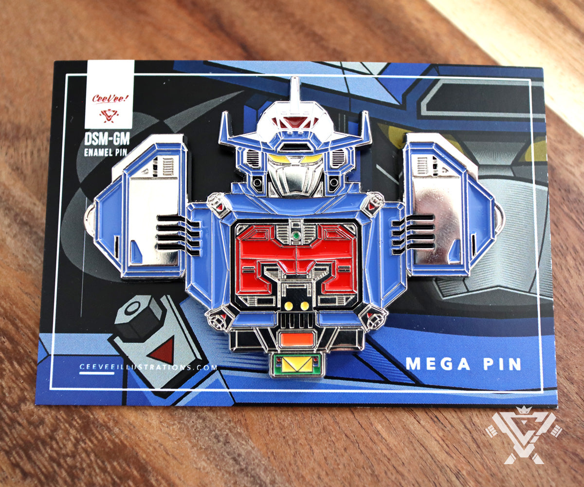 DSM-GM Galaxy Mega - Soft Enamel Collectible Pin