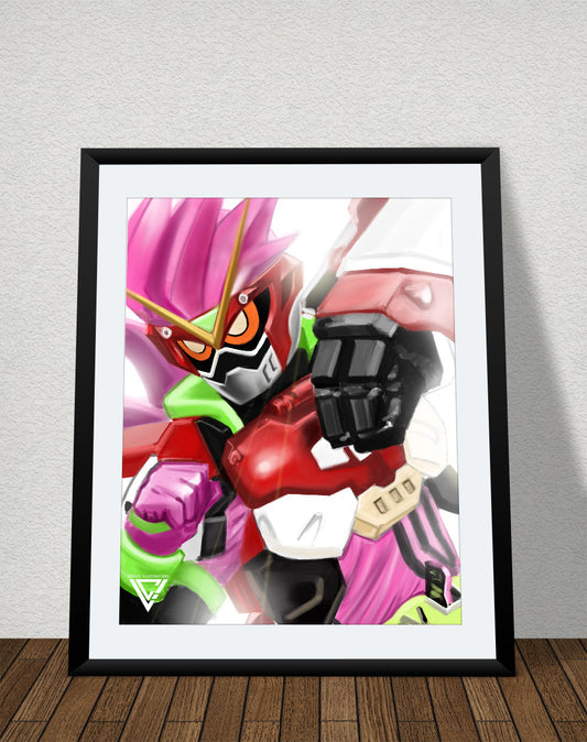 Gekitotsu Robots - 8" x 10" Poster