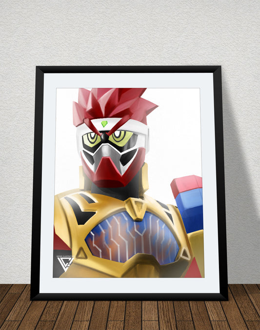 Knock Out Fighter - 8" x 10" Poster