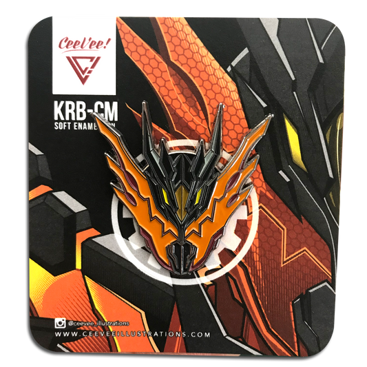 KRB-CM Magma - Soft Enamel Collectible Pin