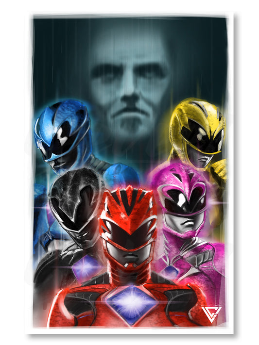 MMPR Movie - 11" x 17" Poster