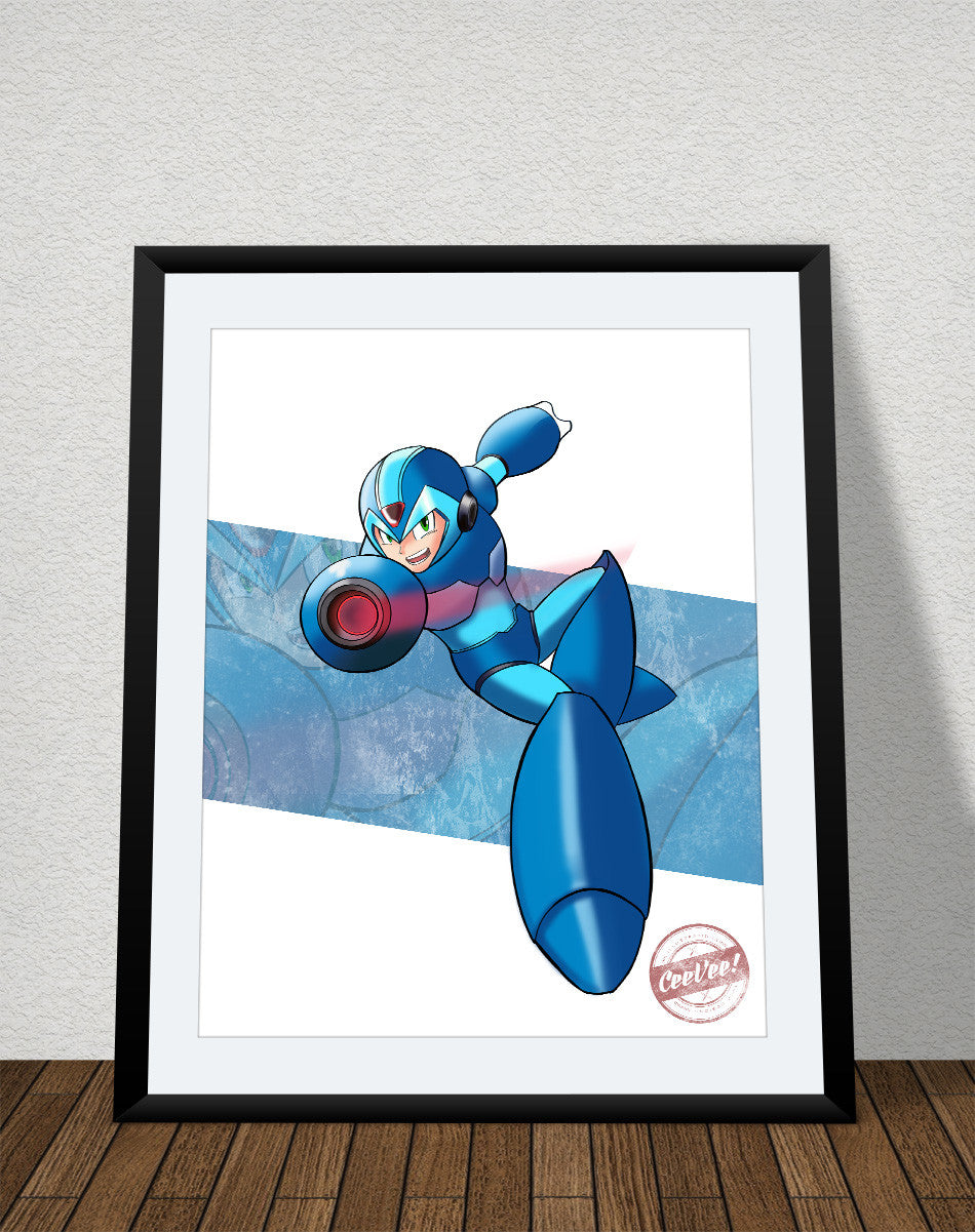 MegaMan X - 8.5" x 11" Poster