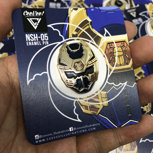 NSH-05 Fanged Ninja - Soft Enamel Collectible Pin