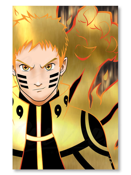 Golden Poster Naruto #01 – Cartoon Kingdom