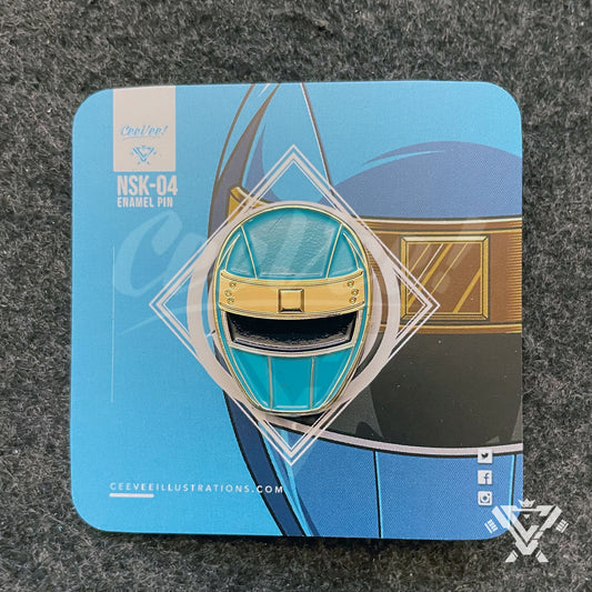 NSK-04 NinjaBlue - Collectible Enamel Pin