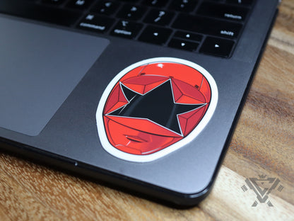 CSO-05 OhRed Vinyl Sticker 3"x3"