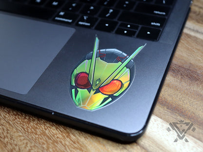 Rising Hopper (Head) - 3"x 3" Holofoil Vinyl Sticker