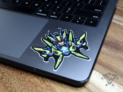 KR01-SAH Shining Assault Hopper - 3"x 3" Vinyl Sticker