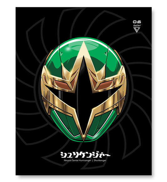 Shurikenger - 8" x 10" Mini Poster