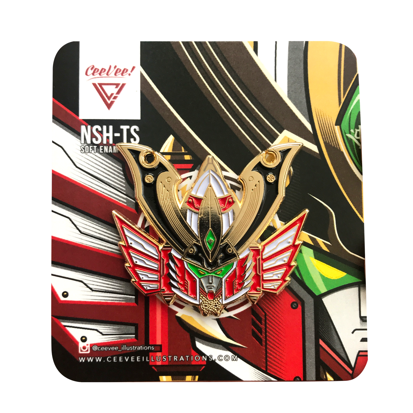 NSH-TS Tenrai Senpuujin - Collectible Enamel Pin