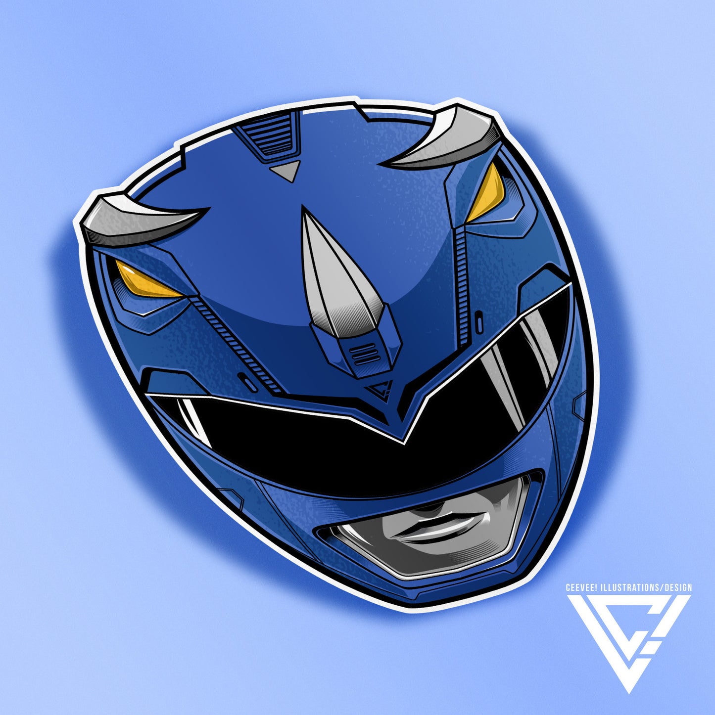 ZYU-03 Triceraranger Vinyl Decal