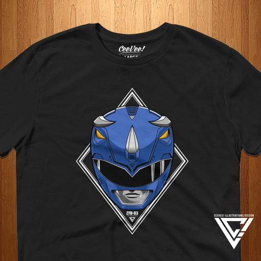 ZYU-03 Triceraranger (Black) - Unisex/Men's Tee