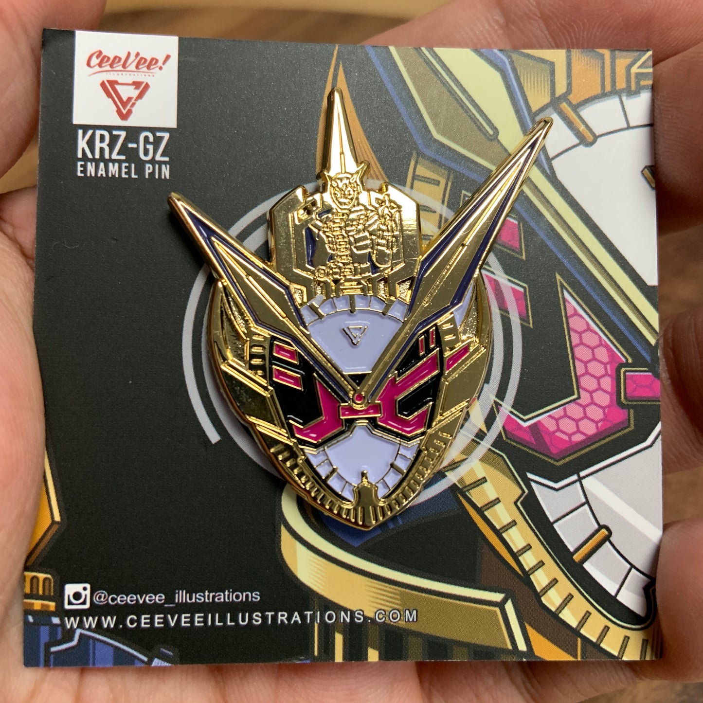 KRZ-GZ Soft Enamel Collectible Pin