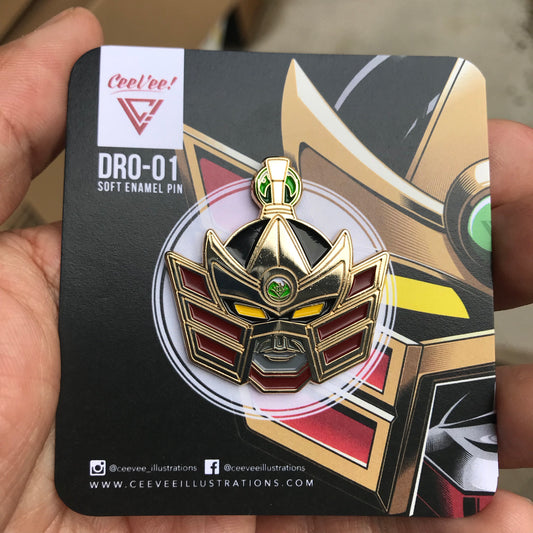 DRO-01 Dairenoh Soft Enamel Collectible Pin